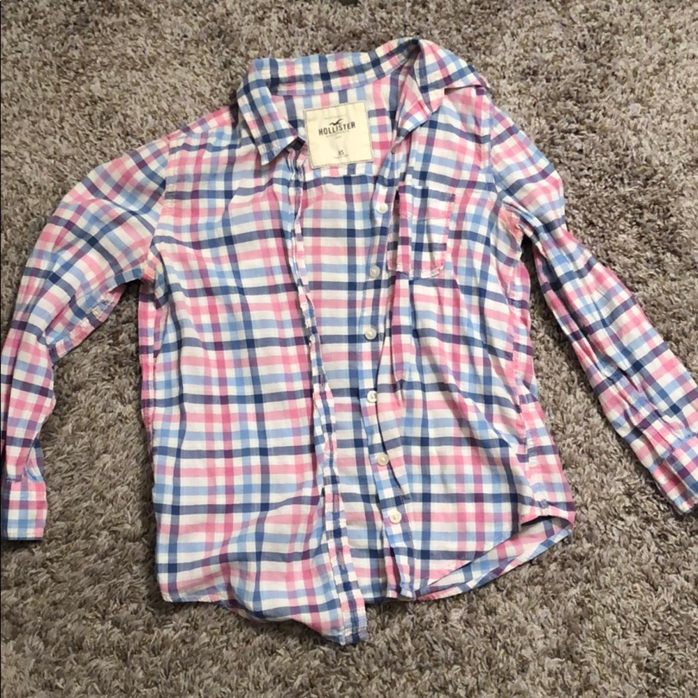 🌼4/$20 Hollister flannel shirt